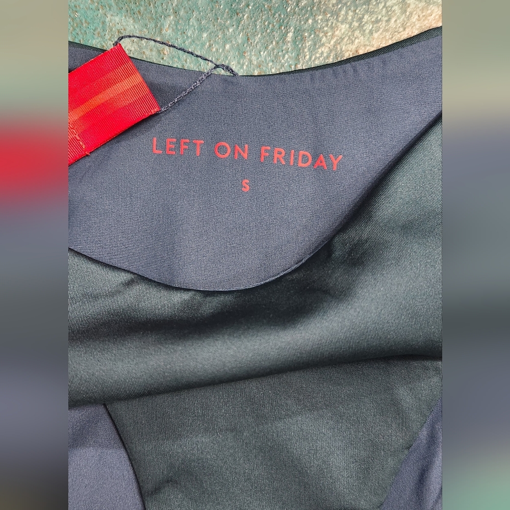 Left On Friday Dip Bottom, Small. NWT. Color- Deep End - Picture 3 of 4